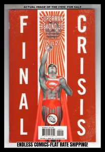 Final Crisis: BEYOND 3D Superman Cover (2008)   / GMA3