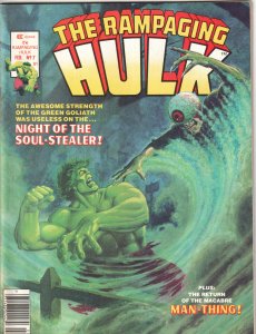 Rampaging Hulk #7 (1978) Hulk
