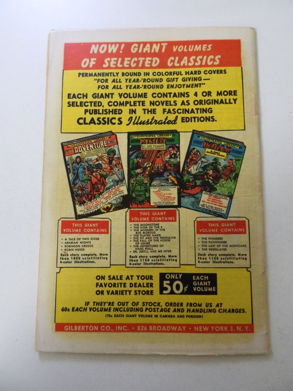 Classics Illustrated #68 (1950) 1st print FN+ condition