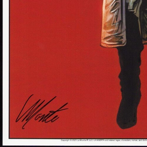 La Muerta: Devious - Cyber Edition Cover art 11 x 17 Print SIGNED