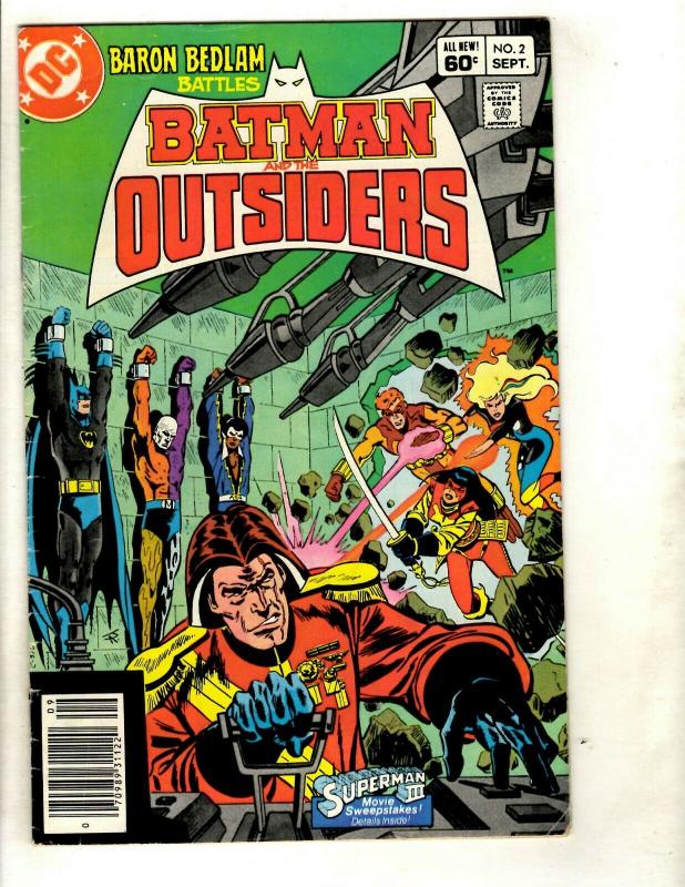 12 Batman and the Outsiders DC Comics # 2 3 4 5 6 7 8 9 10 11 12 13   EK4