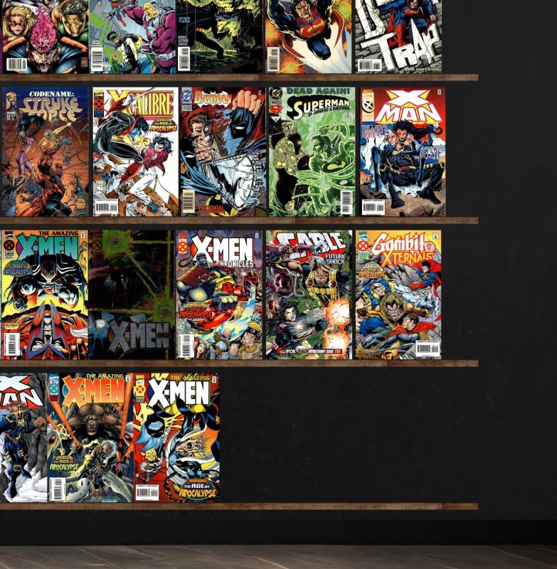 Huge Lot 130+ Comics with Justice League Europe, The Comet, Batman & More!