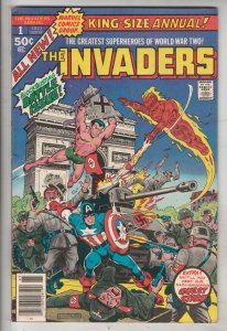 Invaders,The King-Size Annual #1 (Jan-77) NM- High-Grade The Human Torch