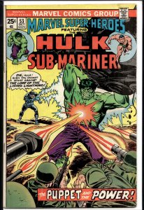 Marvel Super-Heroes #53 (1975) Hulk