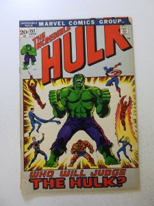 The Incredible Hulk #152 (1972) VG condition 1 spine split
