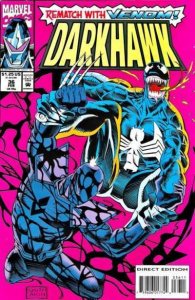 DARKHAWK #36 (1994) TOD SMITH | TRADE DRESS | DIRECT EDITION