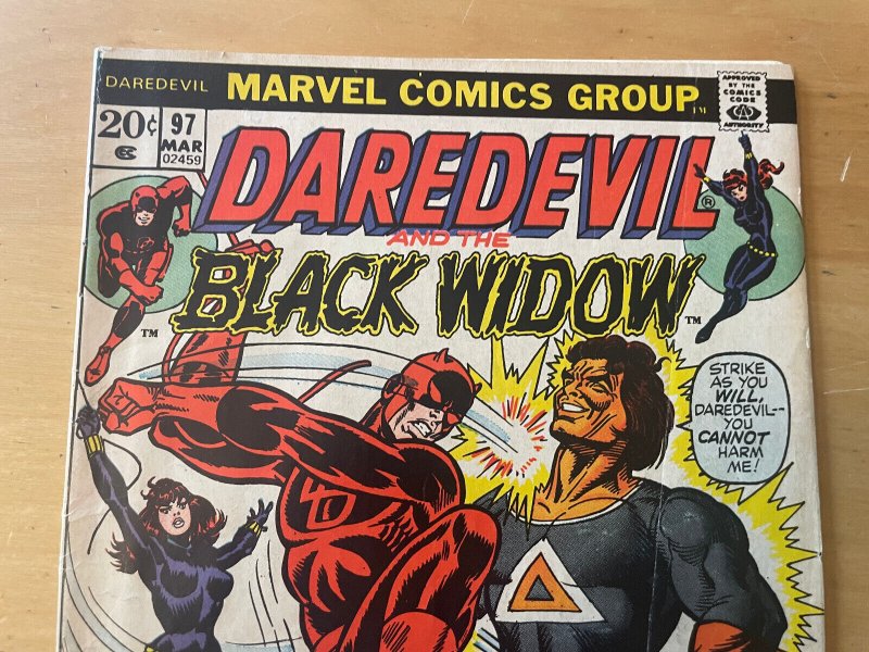 Daredevil 97 Marvel Comics 1973 Gene Colan 1st Dark Messiah