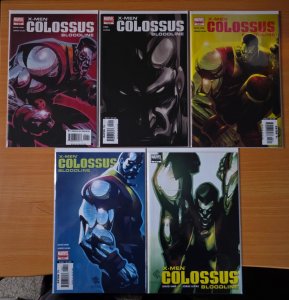 X-Men: Colossus Bloodline 1-5 Complete Set Run! ~ NEAR MINT NM ~ 2005 Marvel