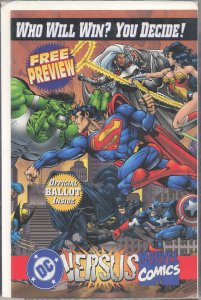 DC Versus Marvel / Marvel Versus DC Consumer Preview (1995) Superman