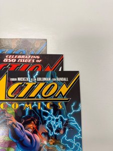 3 Action Comics DC Comic Book # 849 850 851 Superman Batman 77 CT5