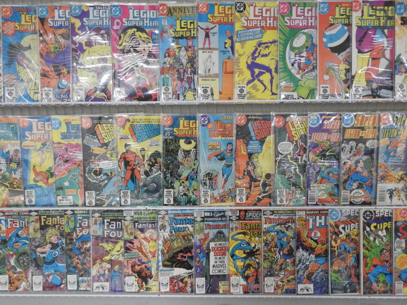 Huge Lot of 140+ Comics W/ Superman, Thor, Fantastic Four! Avg. VF- Condition