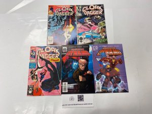 5 MARVEL EPIC comic books Cloak Dagger #2 5 17 Crimson Dynamo #4 5 58 KM18