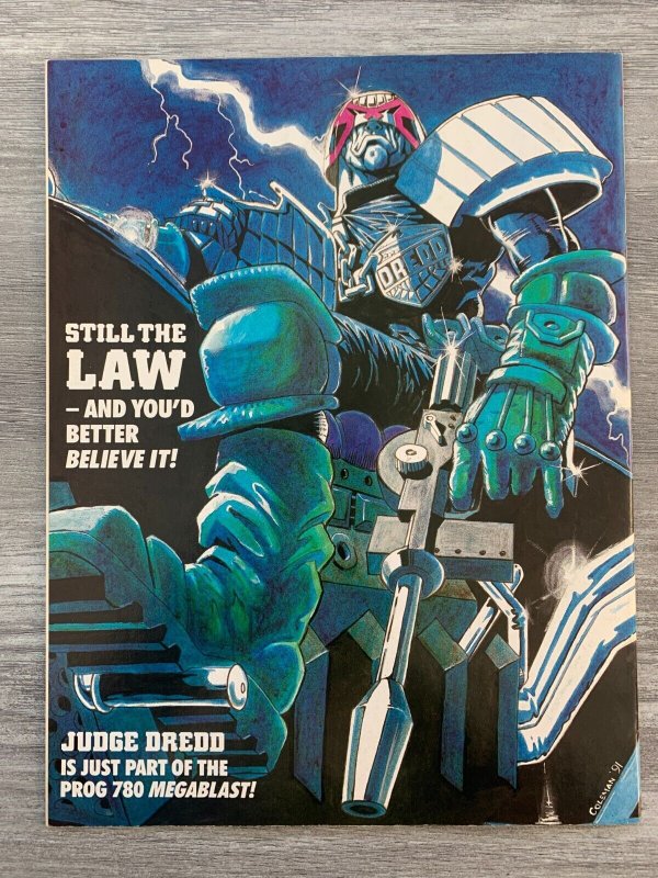 (1992) 2000 A.D. Fleetway Magazine #778 FN+ 6.5 Judge Dredd / Lady Killers