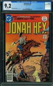 Jonah Hex #2 (1977) CGC 9.2 NM-