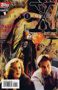 X-Files, The Annual #1 VF/NM ; Topps | David Duchovny Gillian Anderson