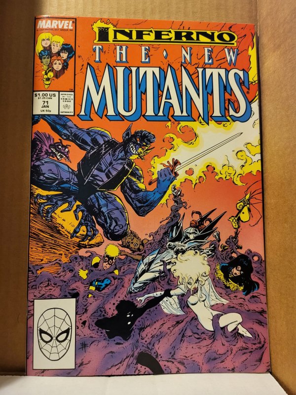 The New Mutants #71 (1989) rsb