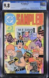 DC Sampler #3 CGC 9.8 1984 comic book-Alan Moore-4376334001