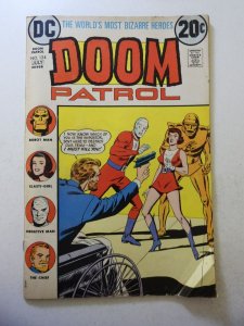 Doom Patrol #124 (1973) VG Condition moisture stains