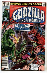 GODZILLA #22 1979-MARVEL-Bronze-Age comic book