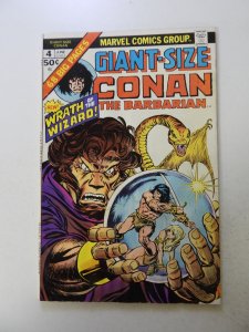 Giant-Size Conan #4 (1975) VG condition moisture damage