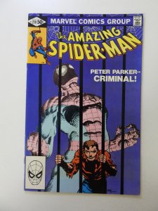 The Amazing Spider-Man #219 (1981) FN/VF condition ink back cover