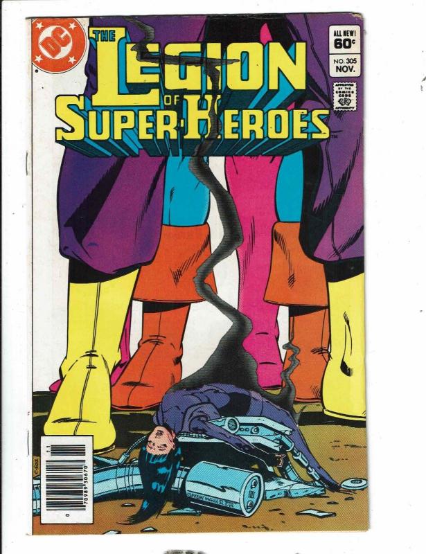 10 Legion Of Super-Heroes Comics 299 301 302 303 304 305 306 307 308 ANNUA 2 RJ6