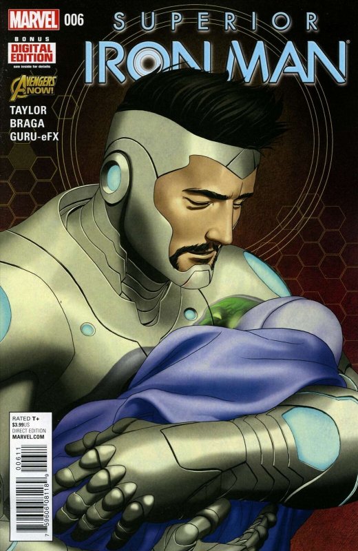 Superior Iron Man #6 VF; Marvel | we combine shipping 