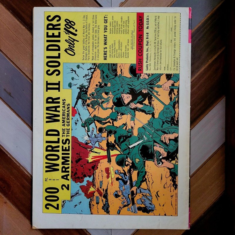 The Man from U.N.C.L.E. #10 VG+ (Gold Key 1967) Trojan Horse... 12 cent issue