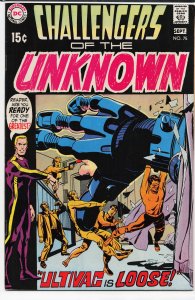 Challengers of the Unknown #75 (1970) Challengers of the Unknown