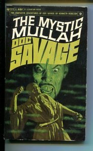 DOC SAVAGE-THE MYSTIC MULLAH-#9-ROBESON-1ST ED-VG/FN-COVER JAMES BAMA VG/FN