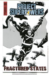PROJECT SUPERPOWERS FRACTURED STATES (2022 DYNAMITE) #1 VARIANT 1:7 CVR G32694