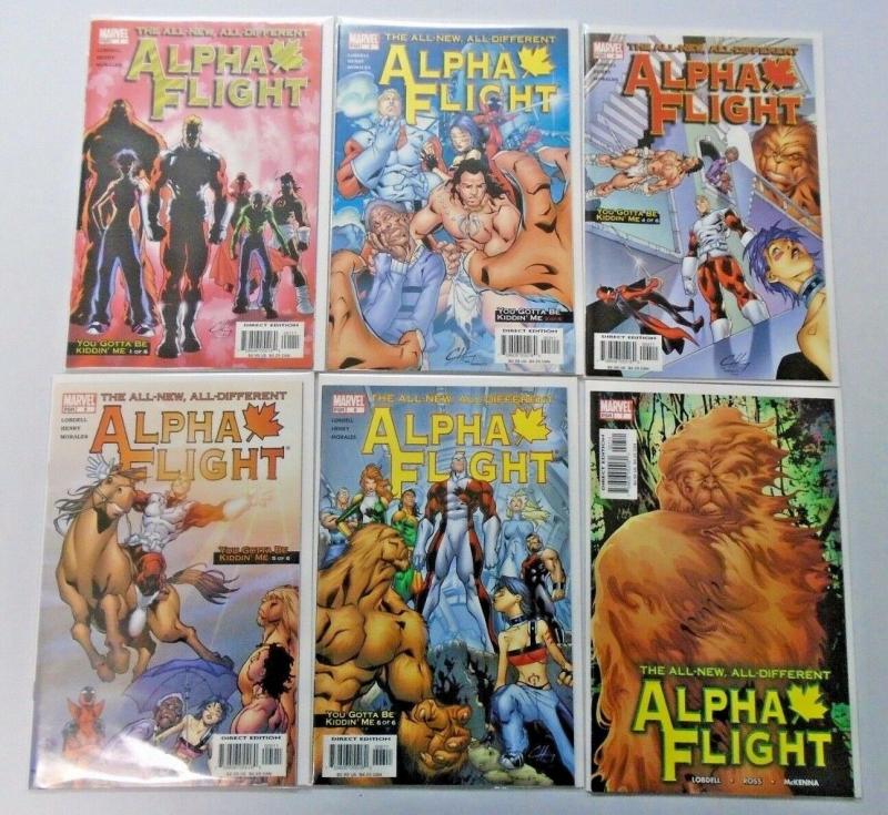 Alpha Flight lot #1-12 avg 8.0 VF (2004 3rd Series)