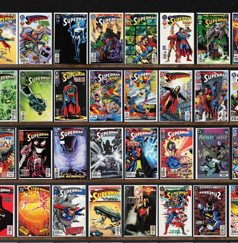 Huge Lot 150+ Comics with Superman, Aquaman, Justice League & More!