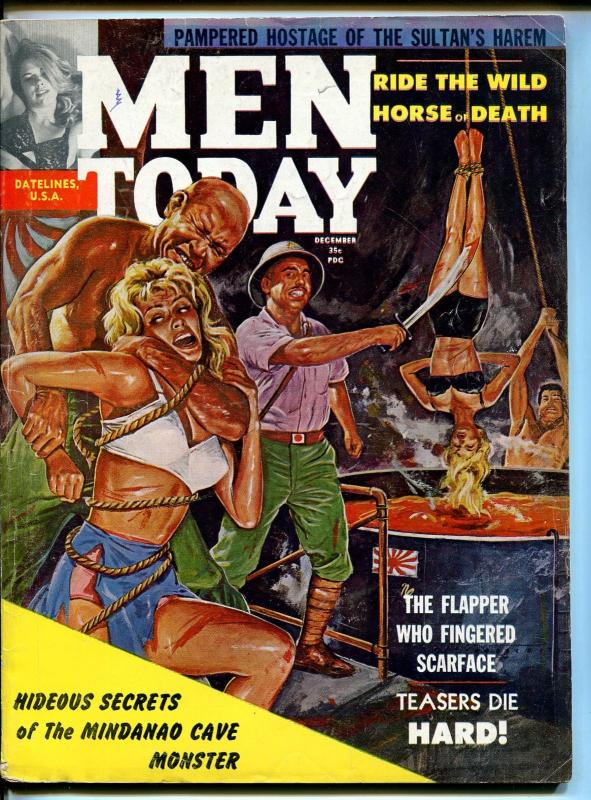 Men Today #5 12/1961-sadomasochistic-hardboiled-bondage-pulp-girl fight-VG+