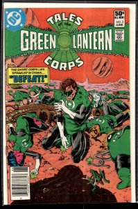 Tales of the Green Lantern Corps #2 Newsstand Edition (1981) Green Lantern Co...