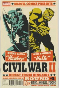 Civil War II # 3 Variant Cover NM Marvel 2016 [J7]
