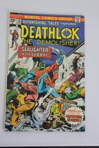 Astonishing Tales #32 (1975) Deathlok FN