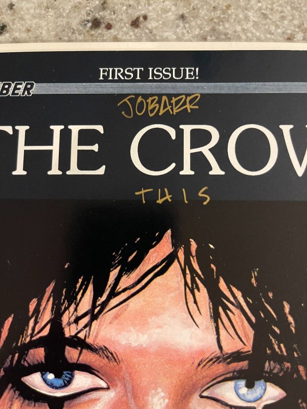 4 The Crow Caliber Comic Books # 1 3rd 2 3rd 3 2nd 4 1st ALL SIGNED VF-NM J980