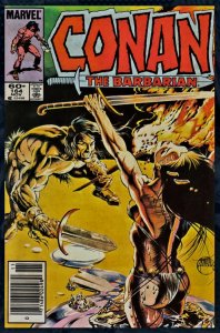 Conan the Barbarian #164 (1984) Newsstand Variant VG FN