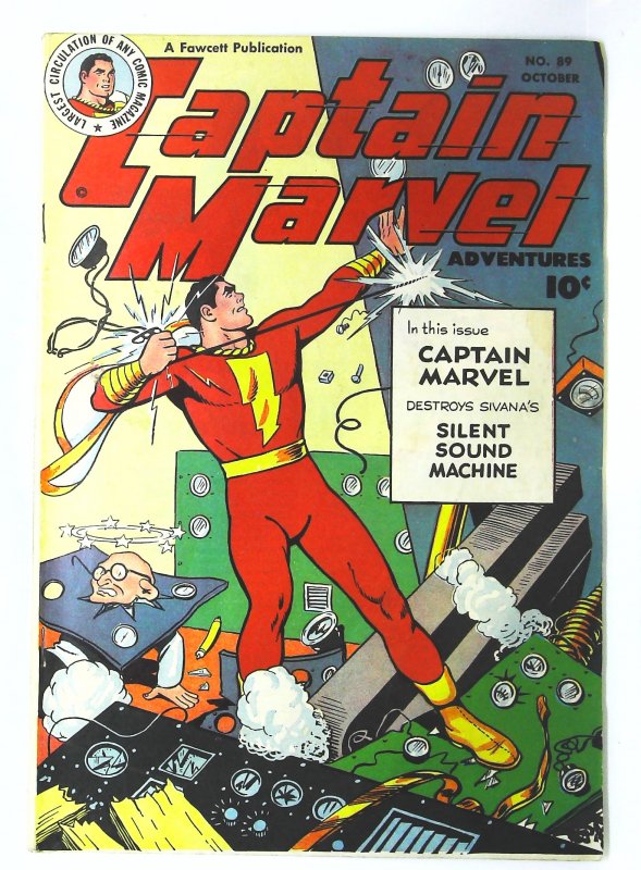 Captain Marvel Adventures (1941 series) #89, Fine (Actual scan)