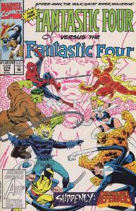 Fantastic Four (Vol. 1) #374 FN ; Marvel | Spider-Man Hulk Wolverine