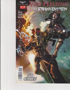 Van Helsing vs Frankenstein #5 Cover B Zenescope Comic GFT NM Metcalf