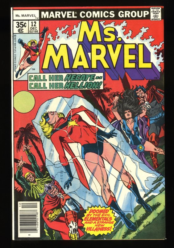 Ms. Marvel #12 VF/NM 9.0