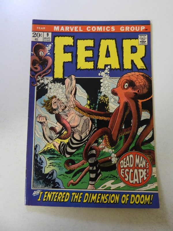 Adventure Into Fear #9 (1972) FN+ condition