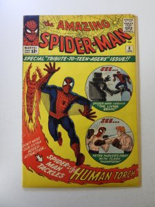 The Amazing Spider-Man #8 (1964) GD+ condition centerfold detached both staples