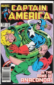 Captain America #310 (1985) Captain America [Key Issue]