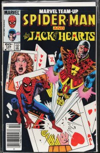 Marvel Team-Up #134 (1983) Jack of Hearts