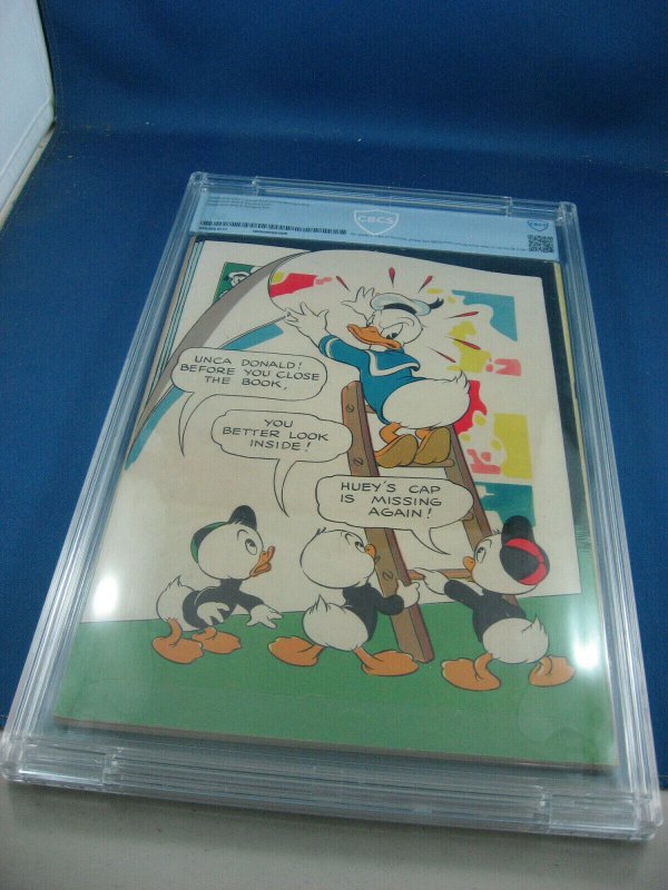 FOUR COLOR 29 DONALD DUCK CBCS GRADED 5.5 CARL BARKS 1943 WOW MUMMYS RING