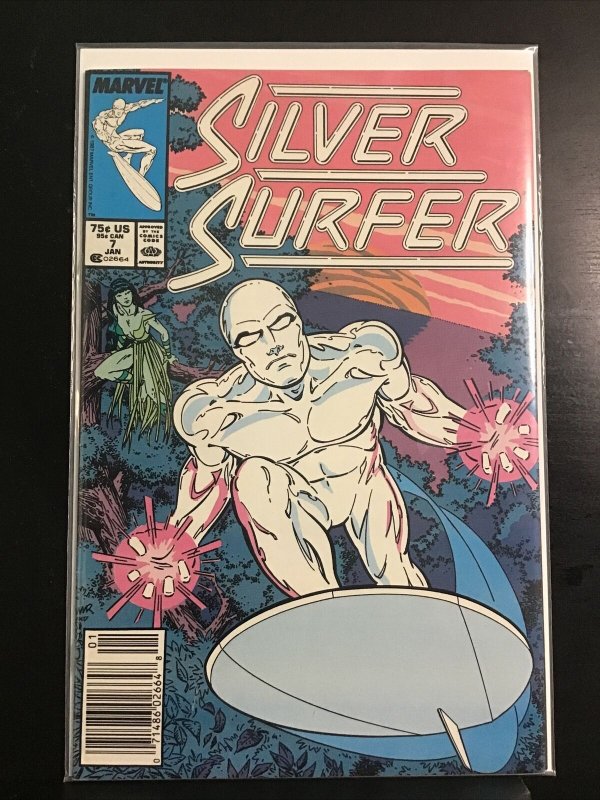 Silver Surfer #7 Marvel Comics 1988 Newsstand Issue