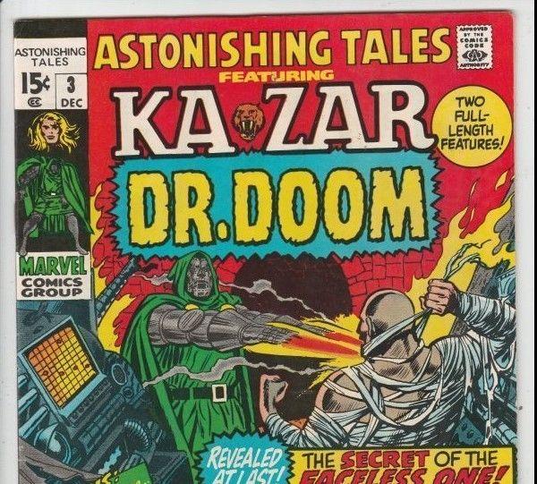 Astonishing Tales #3 Ka-Zar Dr. Doom strict VF/NM 9.0  High-Grade 